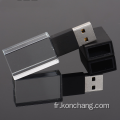 Clé USB en verre noir
